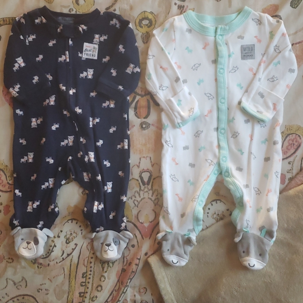 Carters Pajama Bundle Size Newborn - Picture 5 of 12